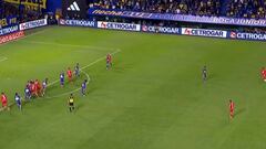 Un chileno silenció a La Bombonera con este curioso gol