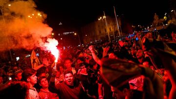 El Samur atendió a 38 personas en la celebración del triunfo