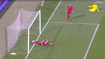 Gol fantasma de Cristiano Ronaldo.