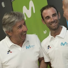 Valverde renueva dos años con Movistar y se retirará con 41