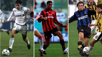 Kluivert, Pirès, Makelele... así fue el mercado hace 20 años