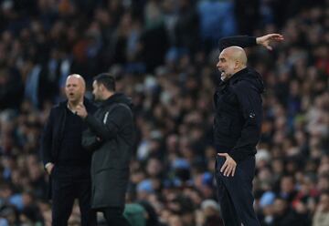 Guardiola siempre ha sido un entrenador muy expresivo y en el partido de la Premier ante el Liverpool no ha sido una excepción. Los 'reds' ganan por primera vez  en liga en el Etihad Stadium desde la llegada del técnico de Sampedor a Mánchester.