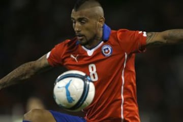 Volante: Arturo Vidal.