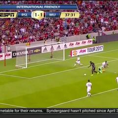 Lukaku marca su primer gol con el Manchester United