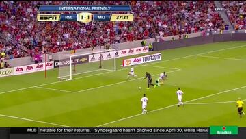 Lukaku marca su primer gol con el Manchester United