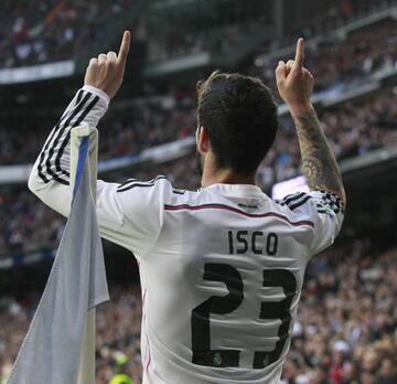 Bernabéu ovation for Isco