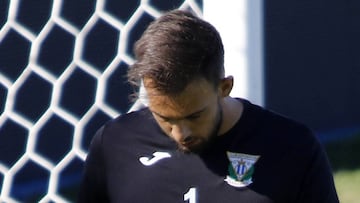 Brignoli, en un entrenamiento del Legan&eacute;s.