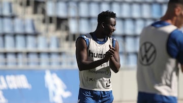 Mo Dauda, con el Tenerife.