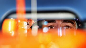 Fernando Alonso en Sao Paulo.