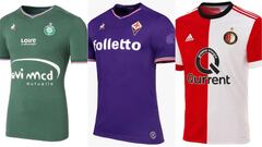 Las 20 playeras más bonitas de las liga europeas