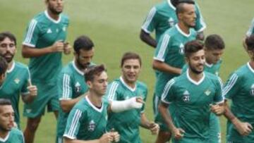 Joaquín ya está a las órdenes de Mel en los entrenamientos