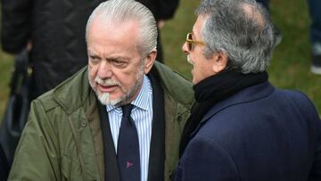 De Laurentiis: "El Nápoles hace un fútbol admirado en Europa"