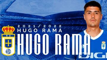 Hugo Rama, nuevo jugador del Oviedo.