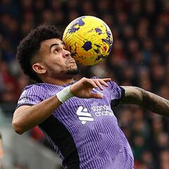 Luis Díaz, en su mejor momento con Liverpool