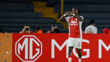 Conmebol destaca gol del “histórico” Rodallega con Santa Fe