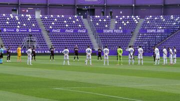 VALLADOLID. 17/06/20. FUTBOL, PARTIDO DE LIGA SANTANDER TEMPORADA 2019/2020 ENTRE EL REAL VALLADOLID Y EL CELTA DE VIGO.