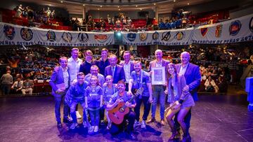 La gala del 25 aniversario de la Federación de Peñas del Getafe.