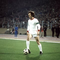 La primera visita de Beckenbauer a España