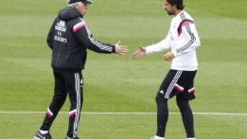 Ancelotti y Khedira