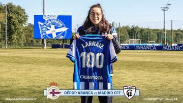 El Deportivo suma su tercera 'centenaria': Iris Arnaiz