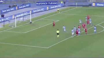 Ospina tapa el penalti en Copa Italia