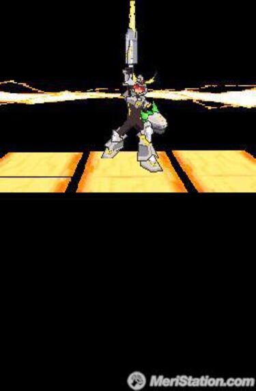 Megaman Starforce 2: Zerker x Saurian