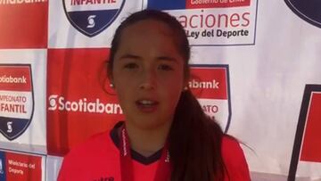 Ella fue la mejor jugadora del Torneo Infantil Scotiabank 2019