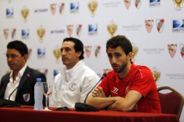 Rueda de prensa en el Hotel Panamericano.