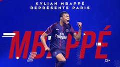 Mbappé joins PSG