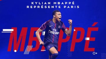 Mbappé joins PSG