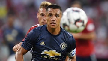 El chileno es capitán en el United.