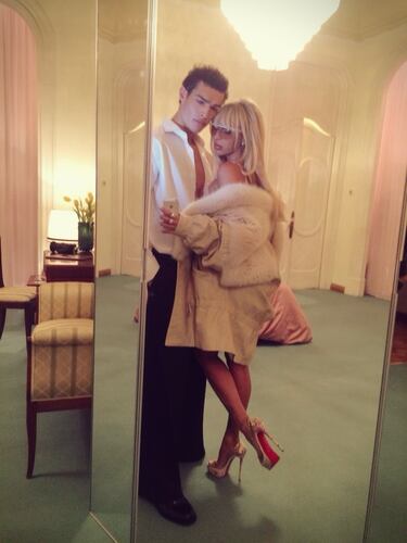 Los deportistas y famosos en Instagram