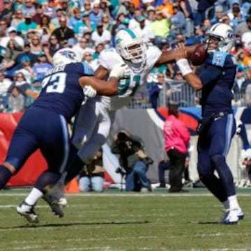 Cameron Wake, y el resto de la DL de los Dolphins, desper´to del "extraño" letargo con el que empezaron el año.