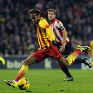 Athletic de Bilbao-Barcelona. Neymar.