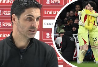 Por esto es uno de los mejores del mundo: Arteta saca del campo a Kepa en el 87′ y deja esta reflexión