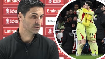 Por esto es uno de los mejores del mundo: Arteta saca del campo a Kepa en el 87′ y deja esta reflexión