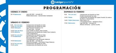 Un partido de LEB Oro en el programa del viernes de LaLigaSports Tv