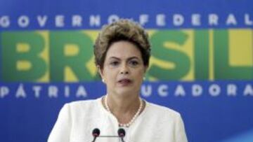 La presidenta brasileña, Dilma Rousseff.