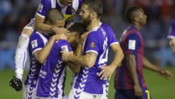 El Valladolid vence y aleja al Barça B de la permanencia