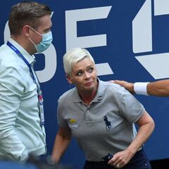 Djokovic pide a sus seguidores apoyo para la juez de línea, que recibió amenazas de muerte