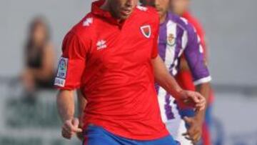 <b>DOBLETE. </b>Nano fue el jugador más destacado, marcó dos goles y dio el triunfo al Numancia.