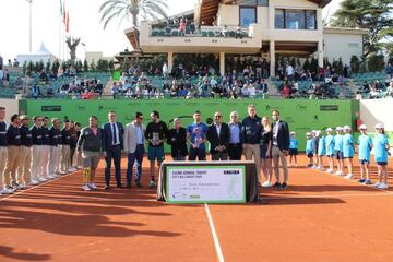 La ceremonia de entrega de premios del Casino Admiral Trophy.