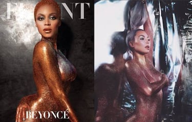 Acusan a Kim Kardashian de plagiar a Beyoncé en su último desnudo viral