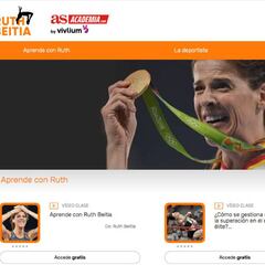 Ruth Beitia lanza su propio canal sobre atletismo en AS Academia by Vivlium