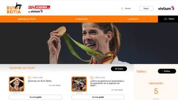 Ruth Beitia lanza su propio canal sobre atletismo en AS Academia by Vivlium