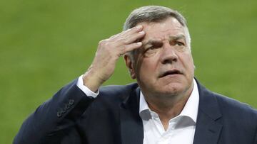 Sam Allardyce, seleccionador inglés.