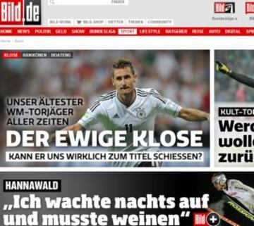 Portadas de la prensa extranjera