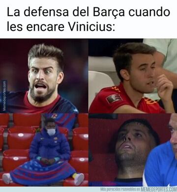 Los mejores memes del Clásico Barcelona - Real Madrid