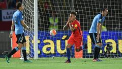 Las mejores imágenes del duelo entre Chile y Uruguay