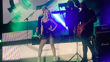 Edurne en concierto (Twitter)